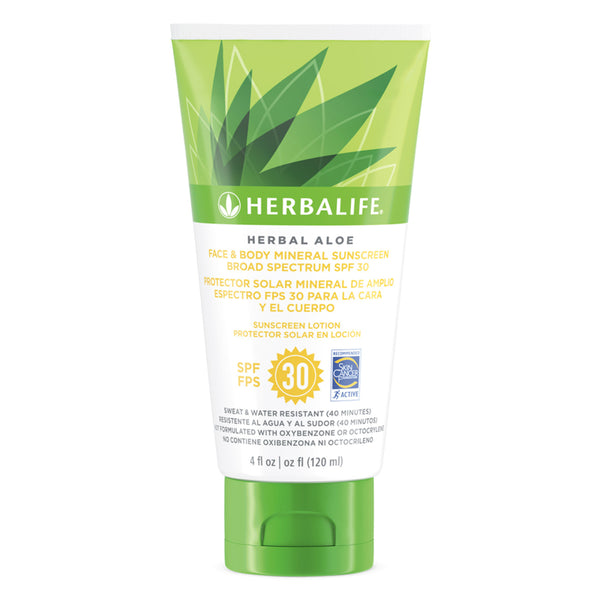 Herbal Aloe Face & Body Sunscreen Broad Spectrum SPF 30